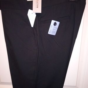 Kenneth Cole Reaction Black Dress Pants Suit Separates 38"W 34L $95